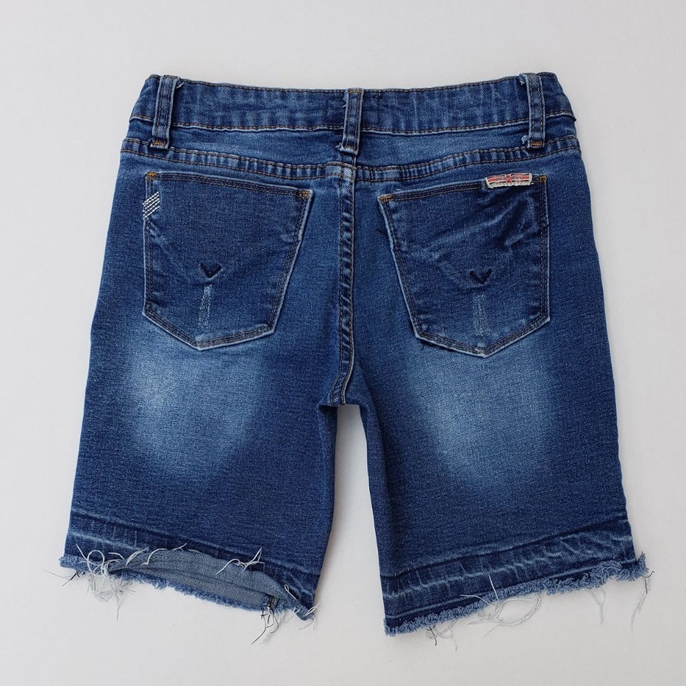 Girl's HUDSON Denim Stretchy Shorts sz 16 - Picture 7 of 8